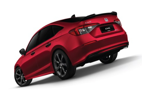 Honda Civic side view - available at Honda Kepong