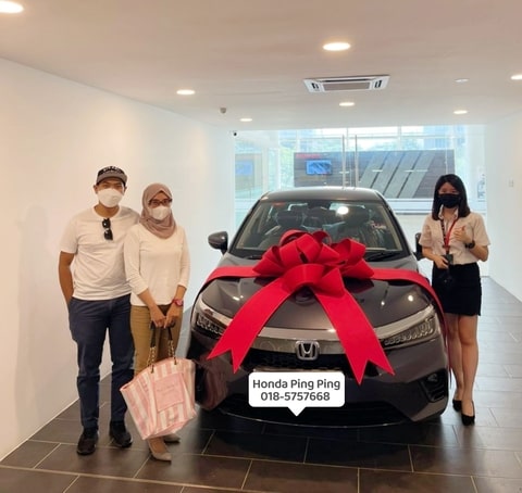 Satisfied Honda buyer - Fatin Marina Zakaria testimonial